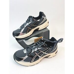 ASICS GEL-1130 Steel Grey‎ Black Running Shoes 1203A609-021 Mens 8.5 Womens 10